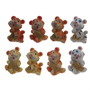 Фигурка декоративная "Тигр", L3 W3 H4 см, 8в.