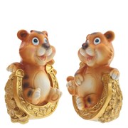 Копилка "Тигр", L8 W6,5 H11,5 см, 2 в.