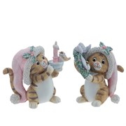 Фигурка декоративная "Тигр", L8,5 W5 H8 см, 2в.