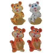 Фигурка декоративная "Тигр", L5,5 W5 H8,5 см, 4в.