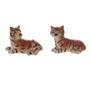 Фигурка декоративная "Тигр",  L7,5 W4,5 H5 см, 2в.