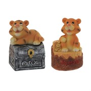 Копилка "Тигр", L7,5 W6 H9,5 см, 2в.