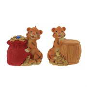 Копилка "Тигр", L9,5 W5,5 H9,5 см, 2в.