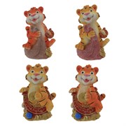 Копилка "Тигр", L8,5 W7 H15 см, 4в.