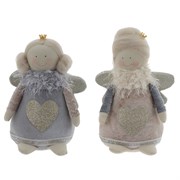 Фигурка декоративная "Ангел", L11 W9 H16 см, 2в.
