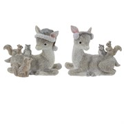 Фигурка декоративная "Олень", 2 в., L11 W5,5 H9 см