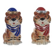 Фигурка декоративная "Тигр",  L5 W7 H10 см, 10в.