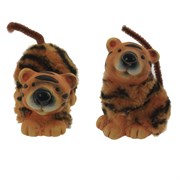 Фигурка декоративная "Тигрёнок", 2 в.,  L5,5 W6 H7 см, 2в.