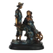 Фигурка декоративная "Пара", L28 W14 H36 см