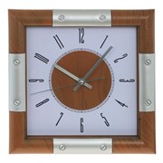 Часы настенные декоративные, L31 W4 H31 см, (1xАА не прилаг.)