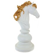 Фигурка декоративная "Шахматный конь", L14 W10,5 H26 см