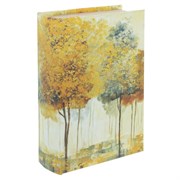 Шкатулка-книга с кодовым замком, L18 W7 H27 см