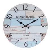 Часы настенные декоративные, L34 W2,5 H34 см, (1xАА не прилаг.)