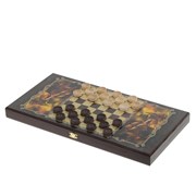 Игра настольная 2 в 1 "Баталия" (нарды, шашки), L50 W25 H4 см