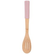 Ложка кухонная agness с силиконовой вставкой 30*6 см