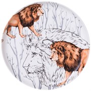 Тарелка закусочная lefard "Animal world" лев 20,5 см