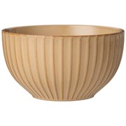 Салатник 13,5 см 580 мл "Stripe collection" цвет:сливочный