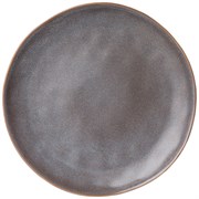 Тарелка подстановочная 24 см коллекция "Glaze collection" цвет:серый меланж мал= 6 шт мин. партия