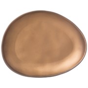 Тарелка десертная bronco "Bronze" 19,5*15,5*2 см