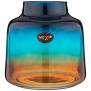 Ваза "Leona blue amber" H=20 см