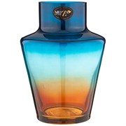 Ваза "Letik blue amber" H=25 см