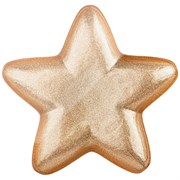 Блюдо "Star" gold shiny 22 см