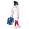 Ранец детский abc friends blue - фото 241112