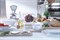 Набор из 4 тарелок dine, 20 см - фото 246727