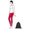 Рюкзак складной mini maxi sacpack mixed dots - фото 247147