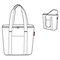 Термоcумка thermoshopper black - фото 249536