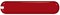 Задняя накладка для ножей VICTORINOX 74 мм, пластиковая, красная - фото 257705