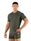 Футболка  мужская Quido/ кор. рукав/ шерсть 160/ зеленый / XL  (Quido6262XL) - фото 260541
