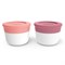 Соусницы с крышкой mb temple малые 2 шт. pink flamingo + blush - фото 316518