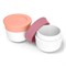 Соусницы с крышкой mb temple малые 2 шт. pink flamingo + blush - фото 316519