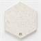 Доска сервировочная из камня elements hexagonal 30 см - фото 316748