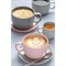 Блюдце cafe concept d 14 см темно-серое - фото 316872