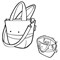 Сумка детская shopper xs mini me leo - фото 317768