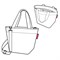 Сумка shopper xs zebra - фото 317831