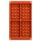 Форма для приготовления вафель waffel classic силиконовая красная - фото 318293