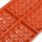 Форма для приготовления вафель waffel classic силиконовая красная - фото 318294