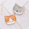 Миска для кошек ginger cat 16х13 см - фото 318879