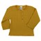 Рубашка из хлопкового муслина горчичного цвета из коллекции essential 12-18m - фото 321614