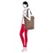 Сумка Сityshopper 2 glencheck red - фото 323188