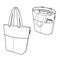 Сумка Сityshopper 2 glencheck red - фото 323189