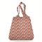 Сумка складная mini maxi shopper cubes red - фото 323580