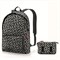 Рюкзак складной mini maxi signature black - фото 326080