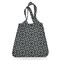 Сумка складная mini maxi shopper signature black - фото 326084