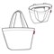Сумка shopper m signature black - фото 326271