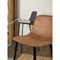 Стул барный hugh, экокожа, светло-коричневый - фото 326469