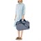Сумка allrounder l pocket signature navy - фото 327310